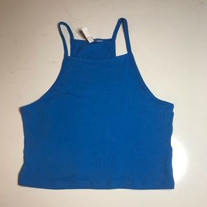 NEW Bright Blue Halter Tank